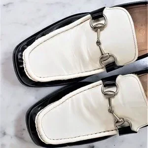 Gucci | Shoes | Gucci Horsebit Loafers Vintage 996 Twotone  display picture 3